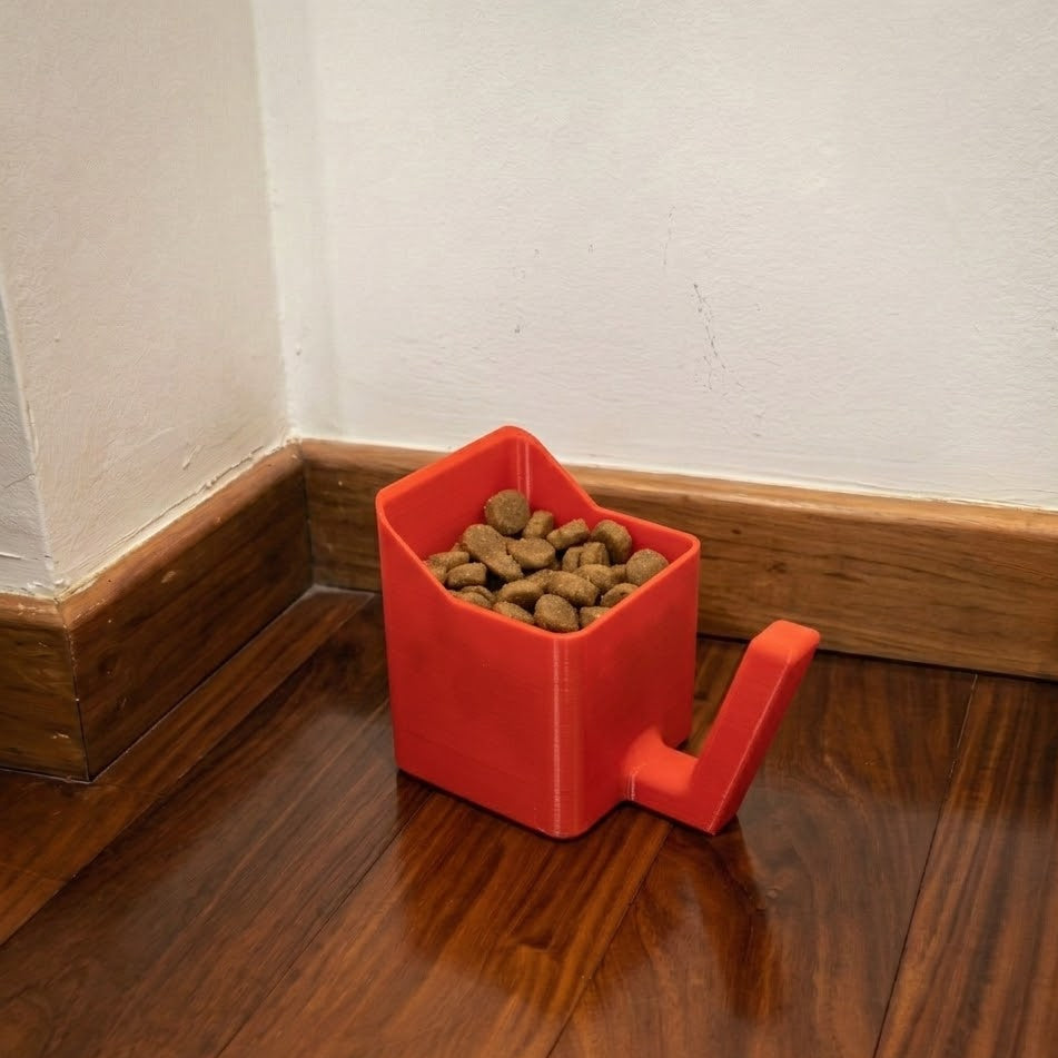 Colher dosadora para ração de cachorro (1/4, 1/2, 3/4, 1 xícara) - sem suportes