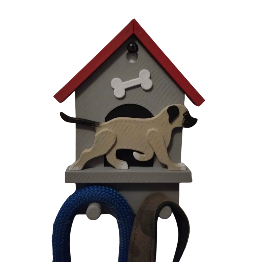 Suporte de parede para guia de cães, gatos ou furões