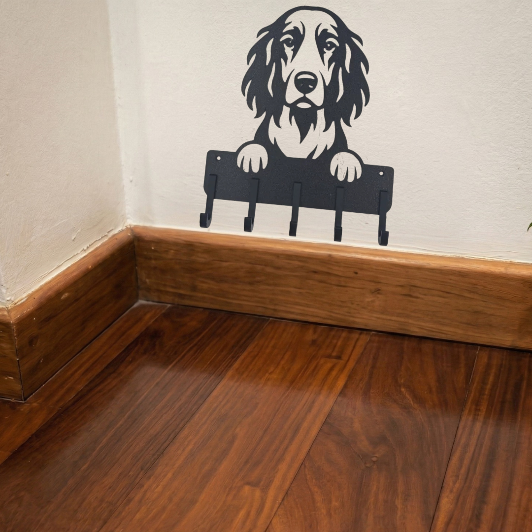 Suporte para Coleira e Guia de Cão, English Setter