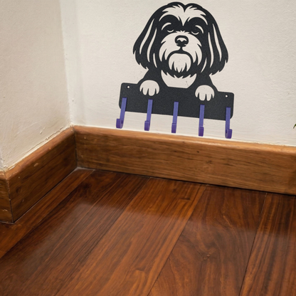 Suporte para Guia e Coleira de Cachorro, Shih Tzu