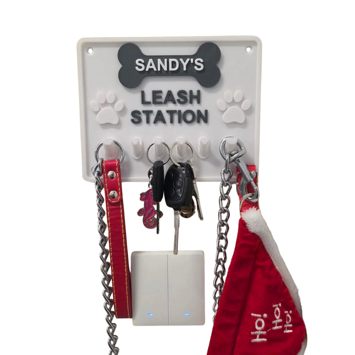 Porta-chaves Estação de Coleira para Cães Compacto Personalizado