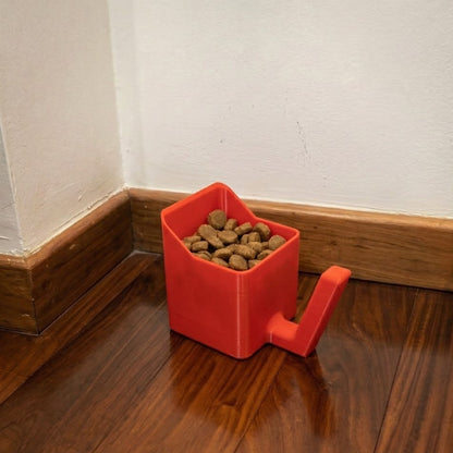Colher dosadora para ração de cachorro (1/4, 1/2, 3/4, 1 xícara) - sem suportes