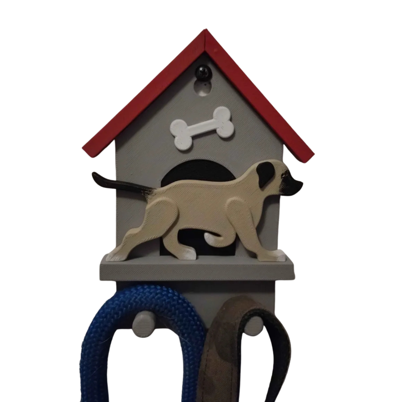 Suporte de parede para guia de cães, gatos ou furões