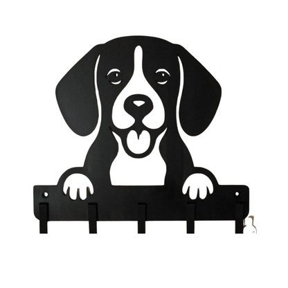 Suporte para Guia e Coleira de Cachorro, Beagle