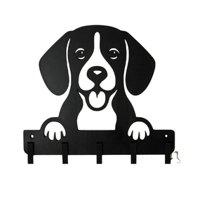 Suporte para Guia e Coleira de Cachorro, Beagle