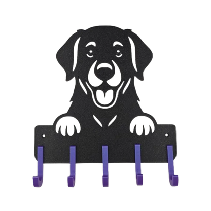 Suporte para Guia e Coleira de Cachorro, Labrador Retriever