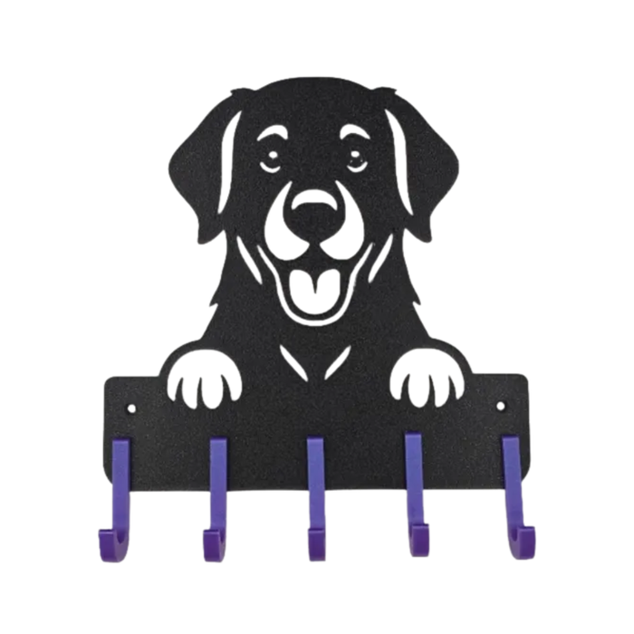 Suporte para Guia e Coleira de Cachorro, Labrador Retriever