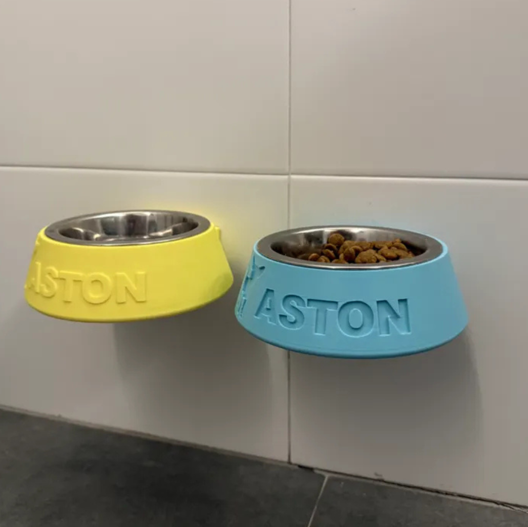 Comedouro De Cachorro Para Parede Personalizado