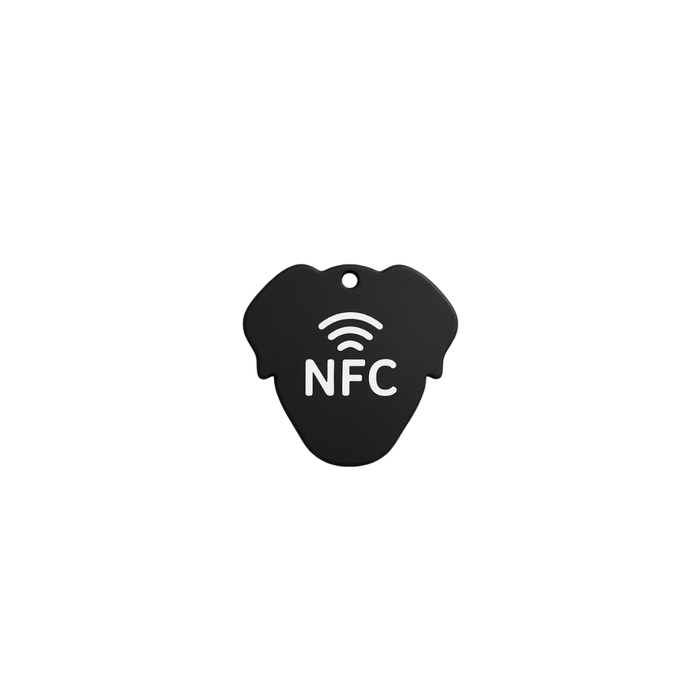 Pingente de cachorro NFC