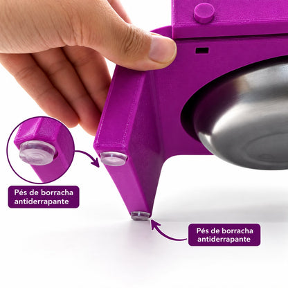 Comedouro Personalizado Mialat Duo – 2 Potes